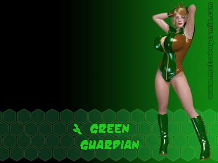 Green Guardian wallpaper