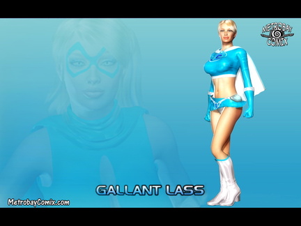 Gallant Lass wallpaper